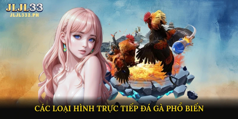 Các Loại Hình Trực Tiếp Đá Gà Phổ Biến